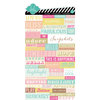 Heidi Swapp - Dreamy Collection - Cardstock Stickers - Word Jumble