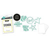 Heidi Swapp - Stencil Mini Kit - Shapes