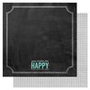 Pink Paislee - Hello Sunshine Collection - 12 x 12 Double Sided Paper - Happy Days