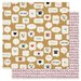 Pink Paislee - Switchboard Collection - 12 x 12 Double Sided Paper - Lets Chat