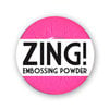 American Crafts - Zing! Collection - Fluorescent Embossing Powder - Neon Pink, CLEARANCE