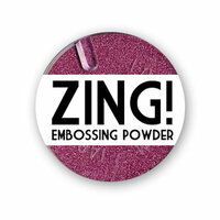 American Crafts - Zing! Collection - Metallic Embossing Powder - Red, CLEARANCE
