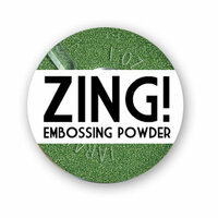 American Crafts - Zing! Collection - Metallic Embossing Powder -Green, CLEARANCE