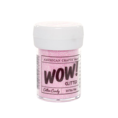 American Crafts - Wow! - Glitter - Extra Fine - Cotton Candy