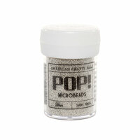 American Crafts - Pop! - Microbeads - Silver