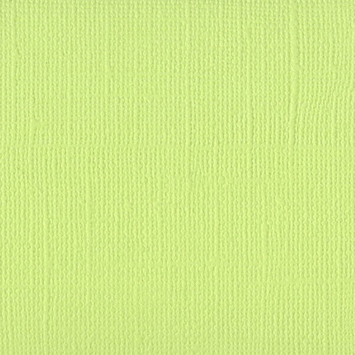 Bazzill Basics - 12 x 12 Mono Adhesive Cardstock - Limeade