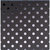 Bazzill Basics - 12 x 12 Cardstock - Trends - Foil Tone On Tone - Licorice Twist