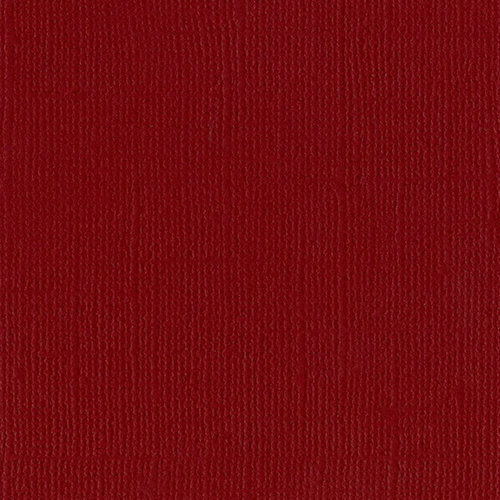 Bazzill Basics - 12 x 12 Mono Adhesive Cardstock - Pomegranate