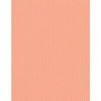 Bazzill Basics - 8.5 x 11 Cardstock - Mono - Coral Cream