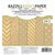 Bazzill Basics - 6 x 6 Cardstock Paper Pad - Kraft Cardstock With Foil Accents