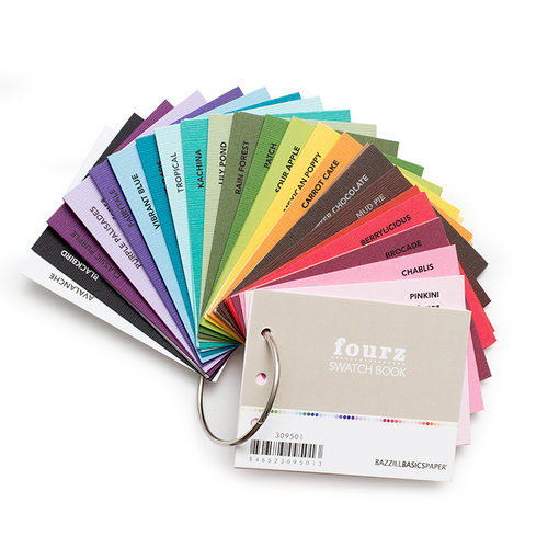 Bazzill Basics - Swatch Books - 2015 - Fourz