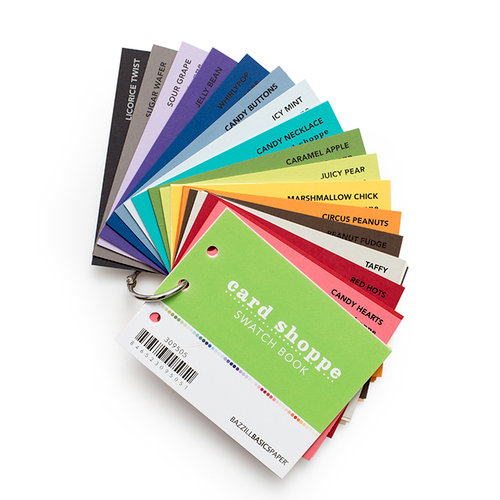Bazzill Basics - Swatch Books - 2015 - Card Shoppe