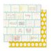 Pink Paislee - Memorandum Collection - 12 x 12 Double Sided Paper - Ledger