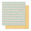 Pink Paislee - Cedar Lane Collection - 12 x 12 Double Sided Paper - Park Place