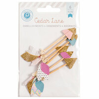 Pink Paislee - Cedar Lane Collection - Paper Arrows