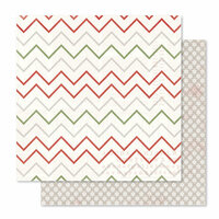 Pink Paislee - Yuletide Collection - Christmas - 12 x 12 Double Sided Paper - Frosty