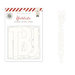 Pink Paislee - Yuletide Collection - Christmas - Jumbo Alphabet - White