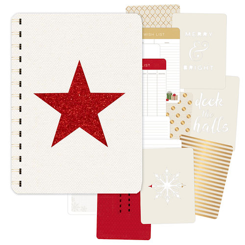 Pink Paislee - Yuletide Collection - Christmas - Journal - Document December - Undated
