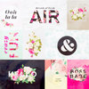 Pink Paislee - C'est La Vie Collection - 12 x 12 Acetate Paper
