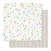Pink Paislee - Fancy Free Collection - 12 x 12 Double Sided Paper - Paper 04