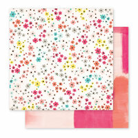 Pink Paislee - Fancy Free Collection - 12 x 12 Double Sided Paper - Paper 11