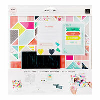 Pink Paislee - Fancy Free Collection - Page Kit - Geometric