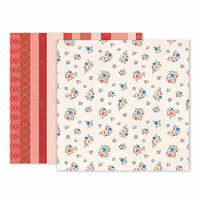 Pink Paislee - Sweet Freedom Collection - 12 x 12 Double Sided Paper - Paper 05