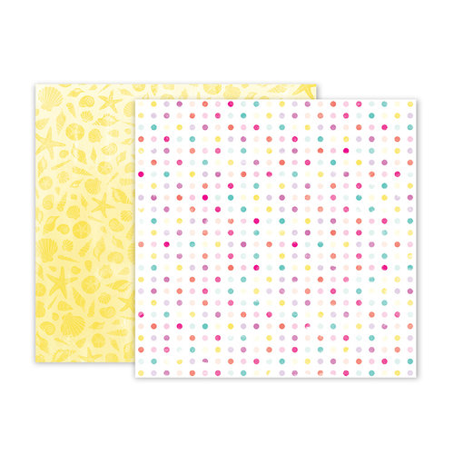 Pink Paislee - Summer Lights Collection - 12 x 12 Double Sided Paper - Paper 3