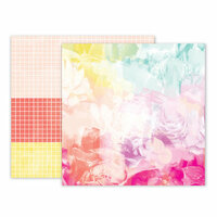 Pink Paislee - Summer Lights Collection - 12 x 12 Double Sided Paper - Paper 8