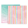 Pink Paislee - Summer Lights Collection - 12 x 12 Double Sided Paper - Paper 9