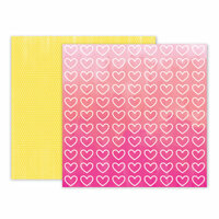Pink Paislee - Summer Lights Collection - 12 x 12 Double Sided Paper - Paper 11