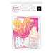 Pink Paislee - Summer Lights Collection - Ephemera with Foil Accents