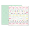 Pink Paislee - Take Me Away Collection - 12 x 12 Double Sided Paper - 03