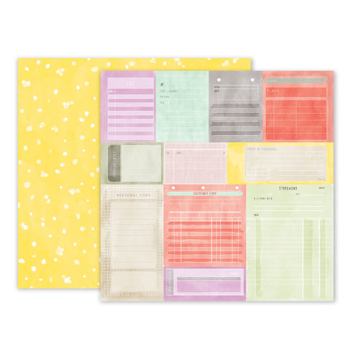 Pink Paislee - Take Me Away Collection - 12 x 12 Double Sided Paper - 11