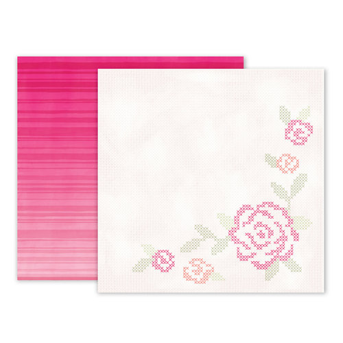 Pink Paislee - Take Me Away Collection - 12 x 12 Double Sided Paper - 14