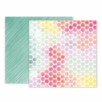 Pink Paislee - Take Me Away Collection - 12 x 12 Double Sided Paper - 16