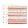 Pink Paislee - Take Me Away Collection - 12 x 12 Double Sided Paper - 19