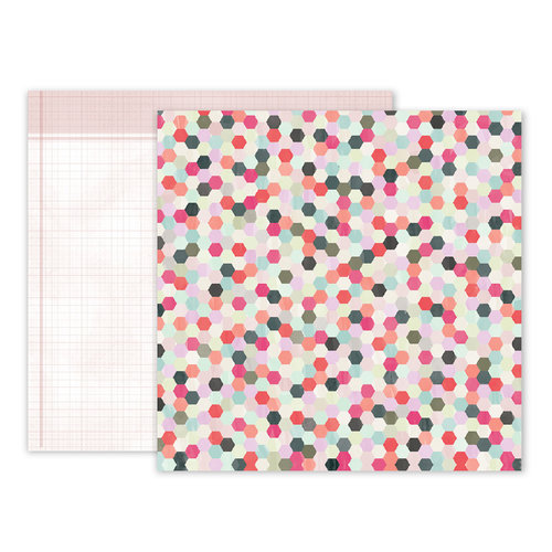 Pink Paislee - Take Me Away Collection - 12 x 12 Double Sided Paper - 22
