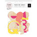 Pink Paislee - Take Me Away Collection - Wood Veneer Shapes