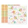 Pink Paislee - Birthday Bash Collection - 12 x 12 Double Sided Paper - Paper 01