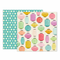 Pink Paislee - Birthday Bash Collection - 12 x 12 Double Sided Paper - Paper 03