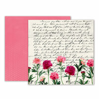 Pink Paislee - Moonstruck Collection - 12 x 12 Double Sided Paper - Paper 10