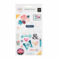 Pink Paislee - Moonstruck Collection - Puffy Stickers