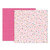 Pink Paislee - Oh My Heart Collection - 12 x 12 Double Sided Paper - Paper 19