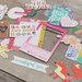 Pink Paislee - Oh My Heart Collection - Ephemera with Foil Accents