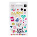 Pink Paislee - Oh My Heart Collection - Puffy Stickers
