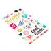 Pink Paislee - Oh My Heart Collection - Puffy Stickers