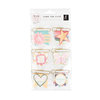 Pink Paislee - Turn The Page Collection - Flag Paper Clips