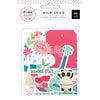 Pink Paislee - Wild Child Collection - Ephemera with Foil Accents - Girl