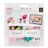 Pink Paislee - Pick Me Up Collection - 2 x 2 Paper Pad - Swatch Book